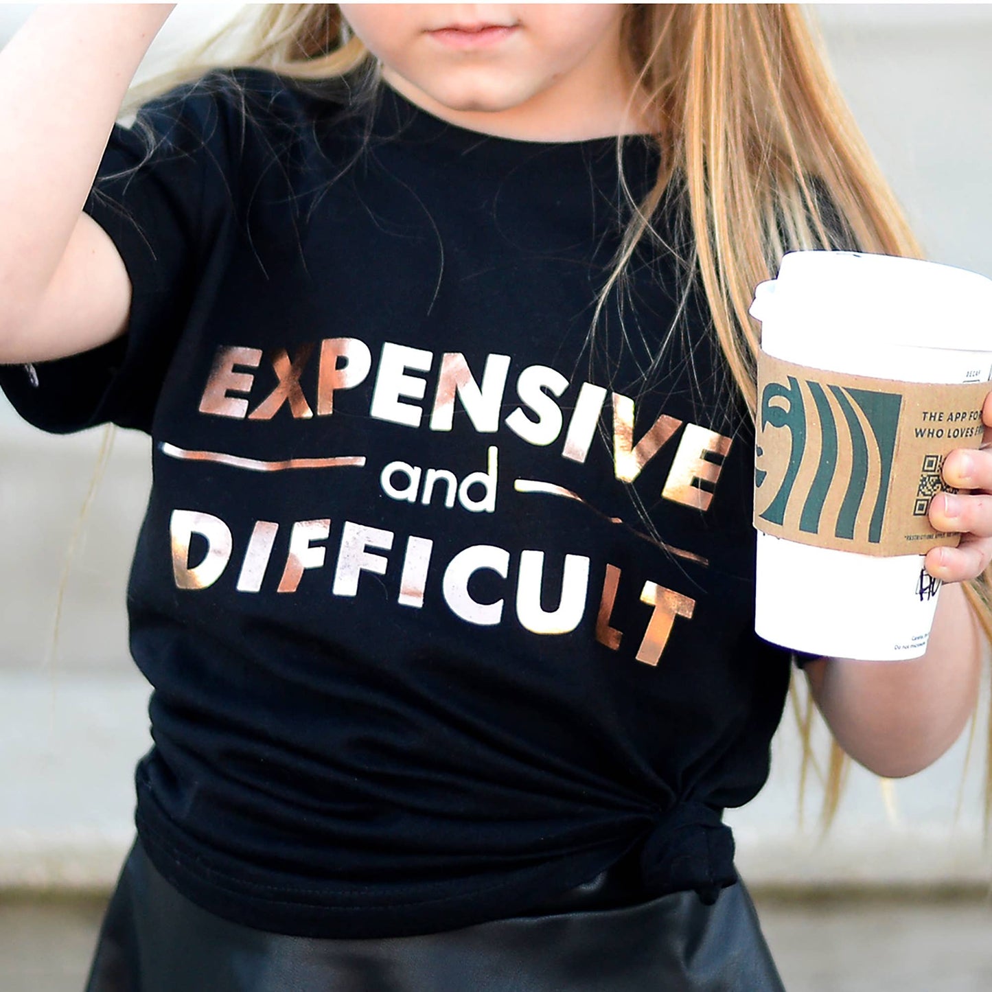 Expensive And Difficult Kid's Tee Shirt: 2T