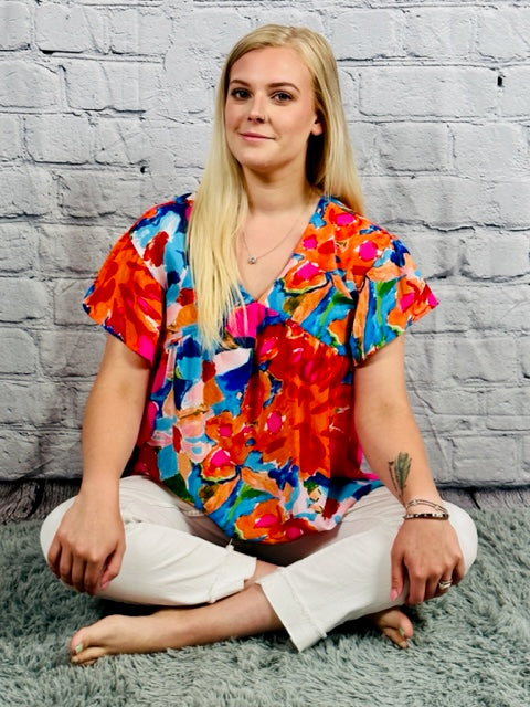 Let Loose Breezy Blouse
