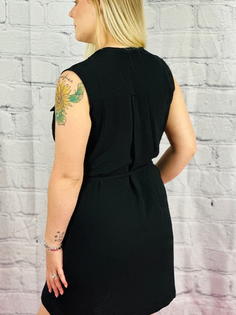 Party in the Front Button Dress