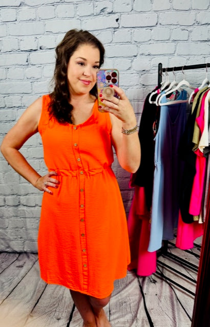 Bonds are Bright Button Dress