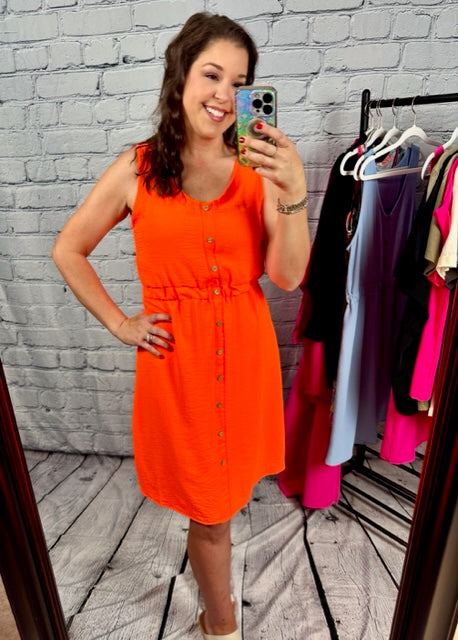 Bonds are Bright Button Dress
