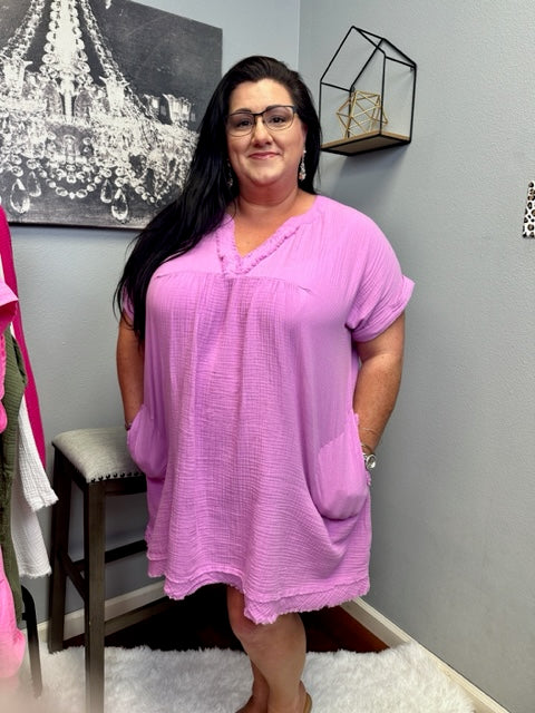Gauze Tunic | Plus