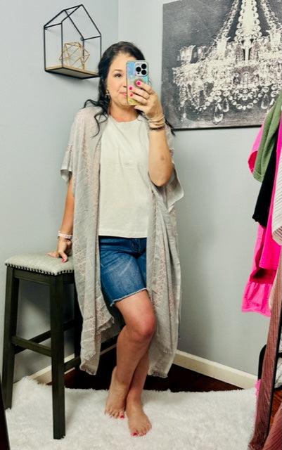 Vervet- Loretta Mid-Length Shorts