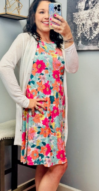 Field of Daisies tank Dress