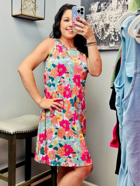 Field of Daisies tank Dress