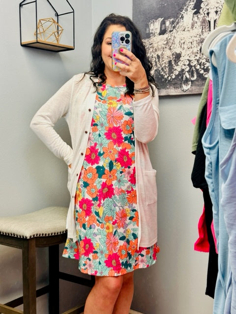 Field of Daisies tank Dress