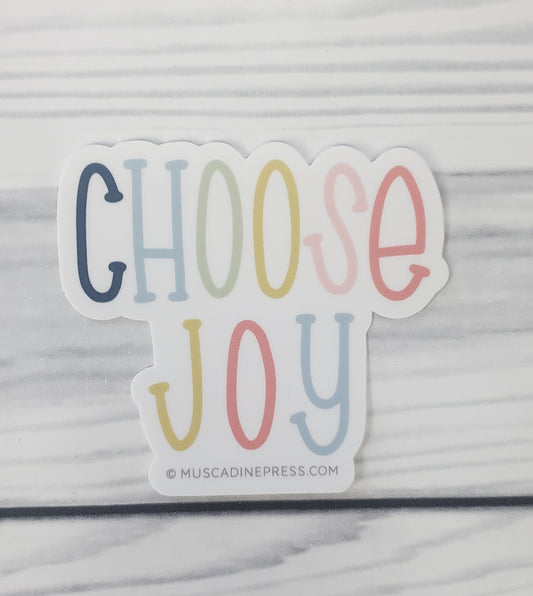 Choose Joy Sticker