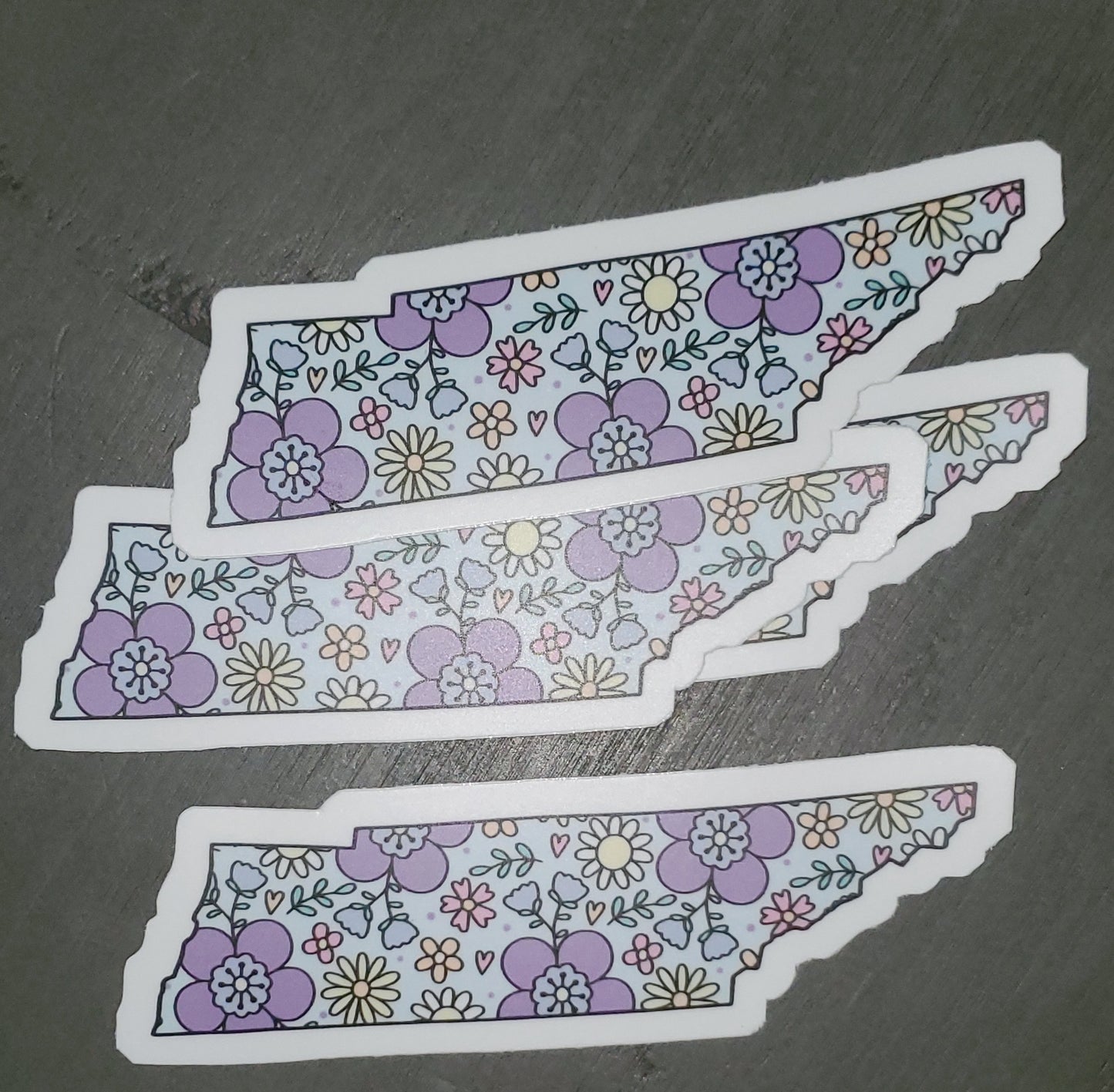 Tennessee Floral Sticker
