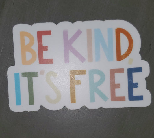 Be Kind Sticker
