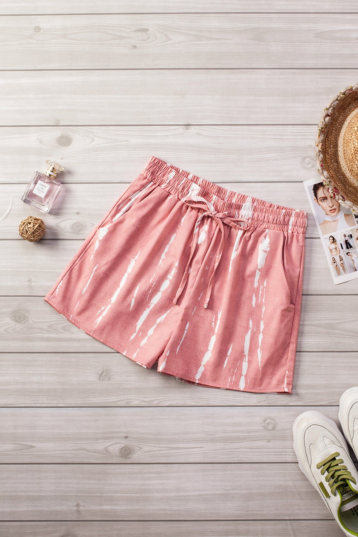 Sarah Spring drawstring shorts