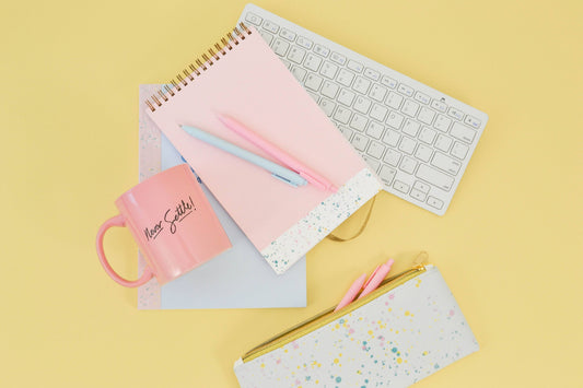 Pink Splatter Taskpad