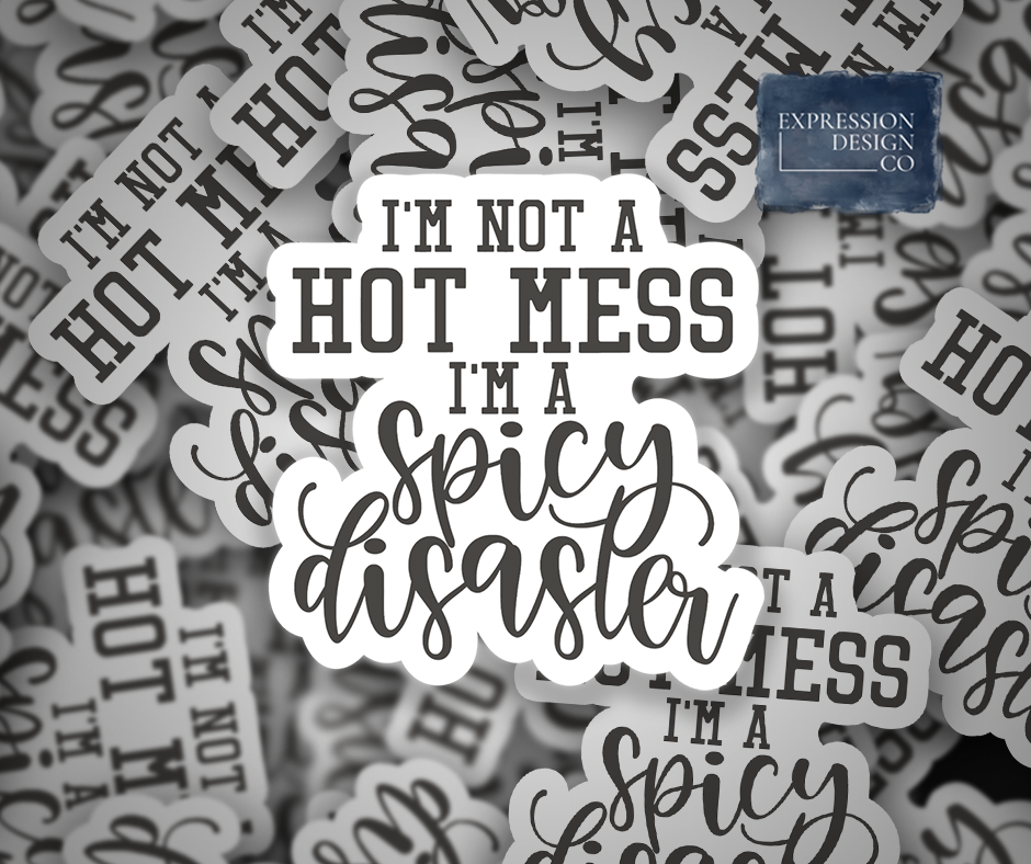 Spicy Disaster Vinyl Sticker