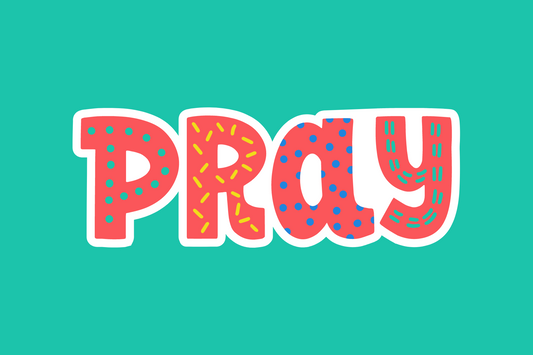 Pray Sticker