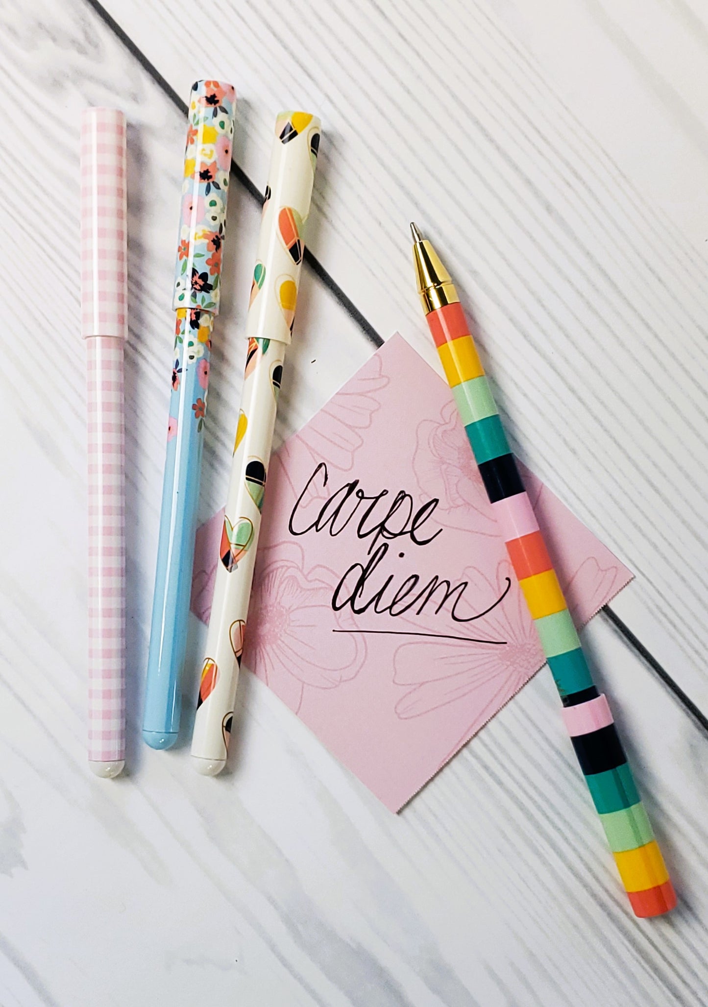 Hearts Ball Point Pen 4 Pack