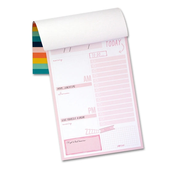 Daily Planner Pad- Stripes