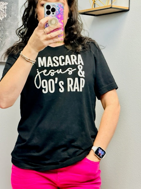 Mascara Jesus and 90's Rap Tee