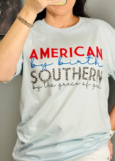 American By Birth Tee