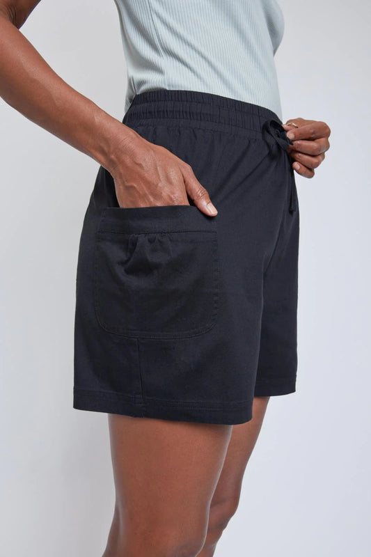 Black Draw Pocket Shorts