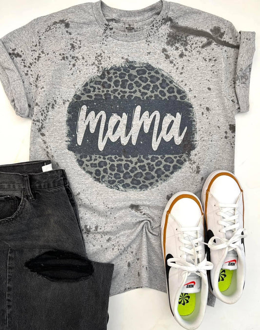 Mama Leopard Circle tee