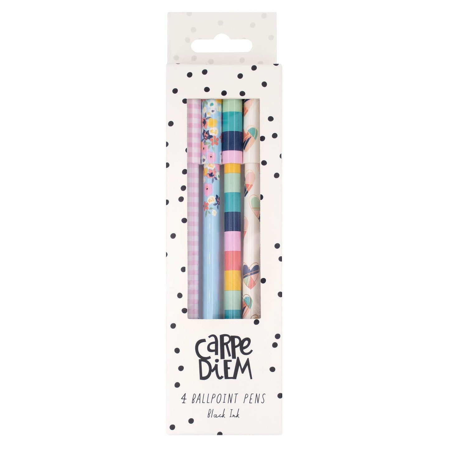 Hearts Ball Point Pen 4 Pack