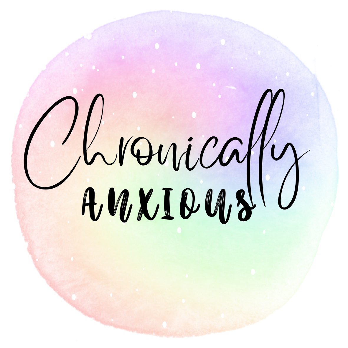 Chronically Anxious Sticker